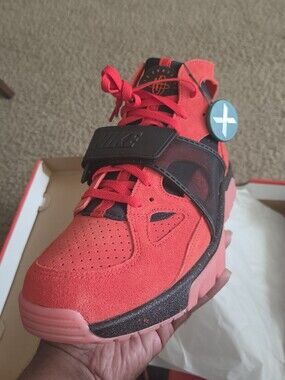 Nike Air Haurache Challenge Red Mens Running Shoes Size 13 IQ0615-600 New In Box